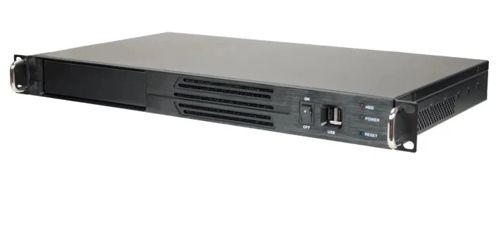 Athena Power RM-1U100D 5,25 pulgadas Estuche de servidor de montaje en rack 1U de aluminio y acero - 1... Foto 1 de 1