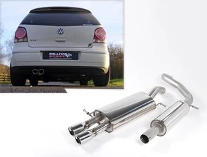 Milltek Sportauspuffanlage VW Polo 9N GTI, Bj. 2006-2009, Endrohr 2x76mm - Bild 1 von 4