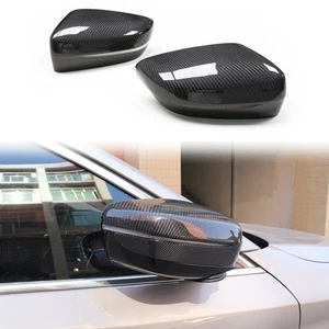 Dry Carbon Fiber Add-on Side Mirror Covers for BMW 320i 330i 330e G20 2019-2025 - Picture 1 of 6