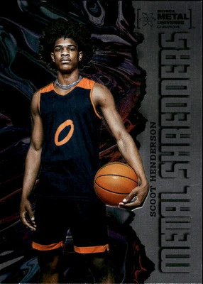 2022 SkyBox Metal Universe Champions Scoot Henderson #122 17C - Image 1 of 2