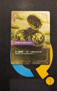 Seal of Discord OGN 204/298 Epic Riftbound League of Legends - Picture 1 of 3