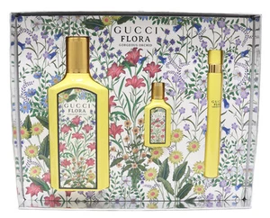 Gucci Gorgeous Orchid Eau De Parfum 3-Pc Gift Set / New With Box - Picture 1 of 2