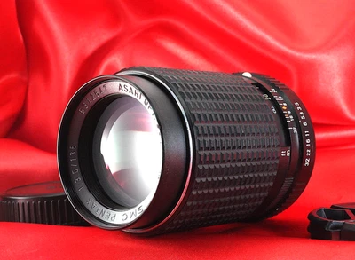 ASAHI SMC PENTAX 135mm f/3.5 [Near Mint] Telephoto MF Lens K Mount  from Japan - Image 1 of 4