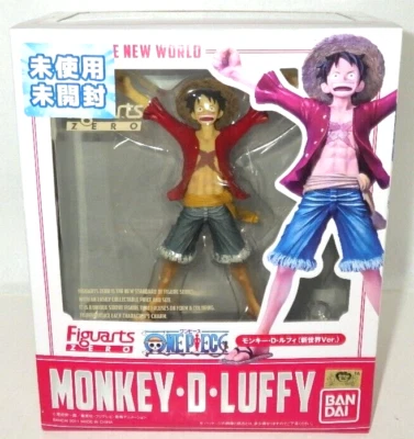 Bandai Figuarts ZERO One Piece Monkey D. Luffy New World Ver. PVC Figure from JP - Image 1 of 4