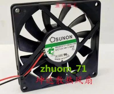 1PC SUNON ME80151V1-000U-A99 12V 1.96W 8cm 8015 cooling fan - Image 1 of 2