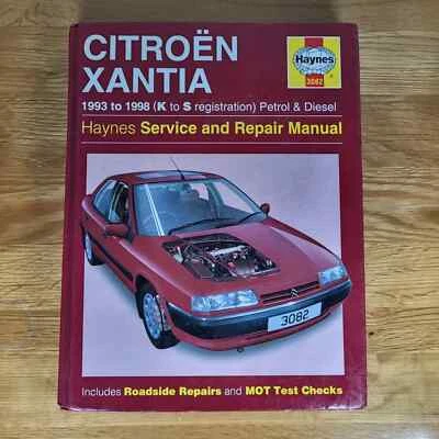Citroen Xantia (Petrol & Diesel) 1993-1998 Haynes Workshop Manual - Image 1 of 2