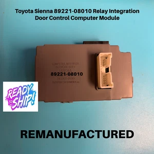 2001 Toyota Sienna 89221-08010  Computer Multiplex Network Body Module - Bild 1 von 2