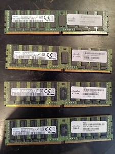 4 x Samsung 32GB PC4-2133P-L 4DRx4 ECC RAM - 128GB Kit - Bild 1 von 3