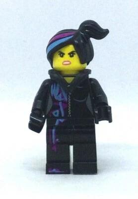 LEGO Wyldstyle Lucy Minifigura 71200 tlm099 Cara Alterna Brazo Impresión Boca Abierta Foto 1 de 4
