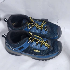 KEEN Unisex Youth Sz 5 Targhee Sport Vented Hiking Blue Shoe - Picture 1 of 6