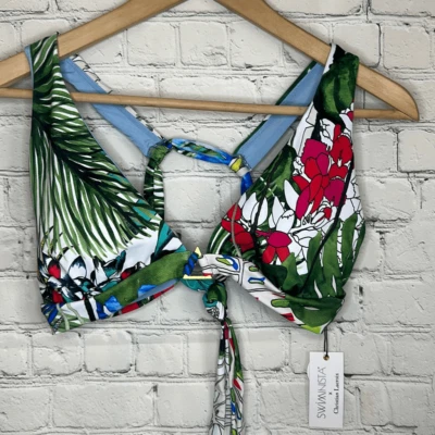 Swiminista x Christian Lacroix Cheer Top Bikini Jardin Exo Chic Print size Large Foto 1 de 4