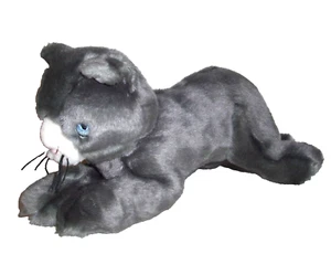 Juguete de peluche de peluche IKEA gris Minnen gatito gatito gato Katt Lovey - Imagen 1 de 1