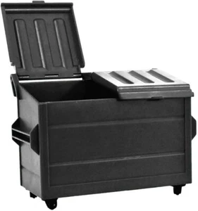 Black Dumpster for WWE & AEW Wrestling Action Figures - Picture 1 of 1