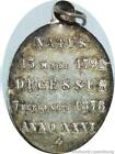 Q6495 Medal Papal States Vatican Pius Ix Natus 1792 Decessus 1878 Silver Au