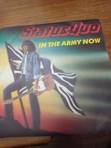  -  STATUS QUO -  In the army now - France 1986  SP 45T  888056