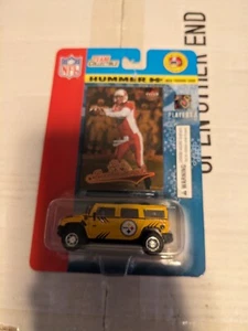 2004 Fleer NFL Pittsburgh Steelers Hummer H2 W/ Ben Roethlisberger Trading Card - Picture 1 of 6