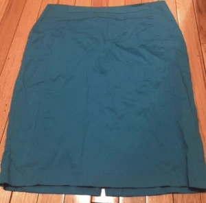 Falda lápiz turquesa - Imagen 1 de 3