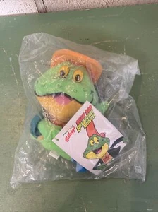 Peluche Honey Smacks Kelloggs Dig Em Frog Bean Bag Colazione Mazzo 1997 Nuovo - Foto 1 di 7