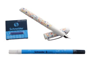 Schneider Füller Füllhalter Glam-Set mit fühlbaren einzigartigen Motiven Feder=M - Bild 1 von 3