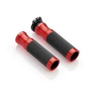 Rizoma Sport Aluminium Honda Handlebar Grips Red Honda CB650F 2014-2018 - Picture 1 of 2