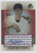 2004 SP Prospects Draft Picks Tier 3 /600 Ben Zobrist Benjamin #BZ Auto