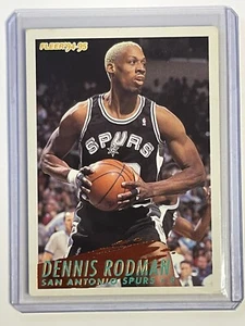 DENNIS RODMAN #213 SAN ANTONIO SPURS NBA FLEER 94 95 - Picture 1 of 6