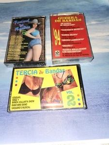 Bandas 3 Kassetten Originales Musica Mexicana Versiegelt Neu - Bild 1 von 6