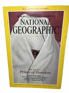 National Geographic Magazine December 1991 Prince of Travelers  Collectable - Picture 1 of 11