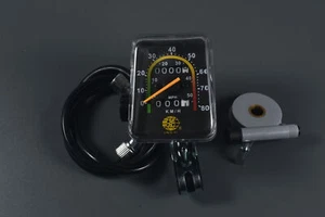 26" Wheel Vintage Universal Bike Speedometer Motorized Mechanical - Picture 1 of 11