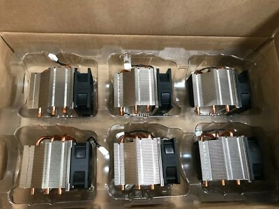 Lot 12 HP ProDesk 600 800 G2 Z240 Tower & SFF Heatsink Fan Assembly 810281-001 - Image 1 of 4