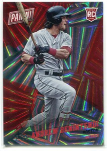 2017 Panini Black Friday Wedges 66 Andrew Benintendi Rookie 13/50