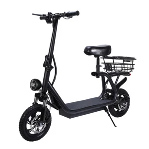 12'' Electric Scooter 1200W 50KM/H Range Foldable Travel Adult E Bike wi Seat AU - Picture 1 of 24
