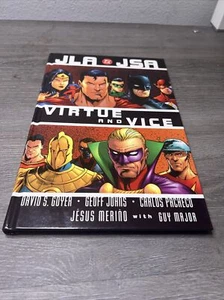 JLA/JSA: Virtue And Vice (DC Comics HC) Geoff Johns, David S. Goyer - Picture 1 of 2
