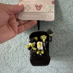 Disney Sketchbook Haunted Mansion Ride Doom Buggy Autostop Fantasmi Ornamento - Foto 1 di 7