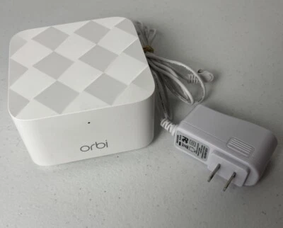 Netgear ORBI Router RBR10 Dual-Band Mesh WIFI Router Add-On Unit Single, Tested - Image 1 of 4