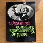 DUNNINGER'S COMPLETE ENCYCLOPEDIA OF MAGIC (1967)  / Vintage Magic Book