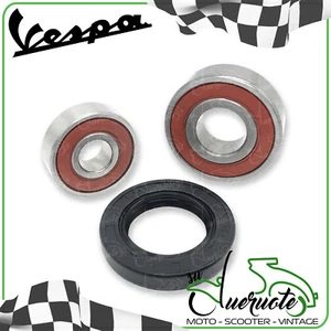 CUSCINETTI TAMBURO MOZZO ANTERIORE VESPA 50 SPECIAL N L R 90SS 125 PRIMAVERA ET3 - Foto 1 di 2