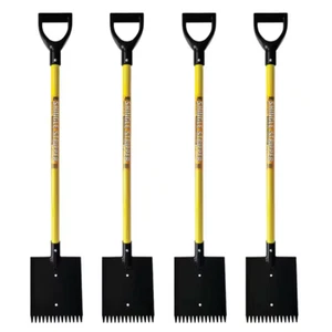 46 In Steel Shingle Stripper Roof Shovel Strength & Durability Made In USA 4-Pk - Picture 1 of 12