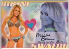 2007 Benchwarmer Bikini Swatch Auto: Michelle Baena #21/25 Autograph Playboy