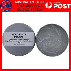 MOLYKOTE EM-50L Dow Corning High Performance Synthetic Grease PAO Plastics 60g - Picture 1 of 3