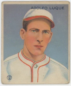 Goudey 209 Luque 1933 GVG 708317  - Imagen 1 de 2