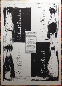 Neo Rauch, Siebdruck, handsigniert, 1992, signiert - Bild 1 von 6