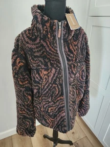 NWT $179 PATAGONIA W's L Large LUNAR DUSK High Pile Jacket OAK WAVES - Picture 1 of 5
