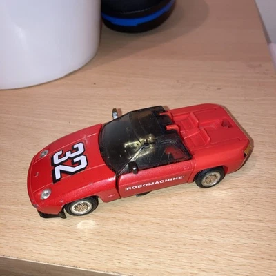 Super Gobots Herr Fiend Porsche 928S 1983 Go-Bots Bandai 32   - Image 1 of 4