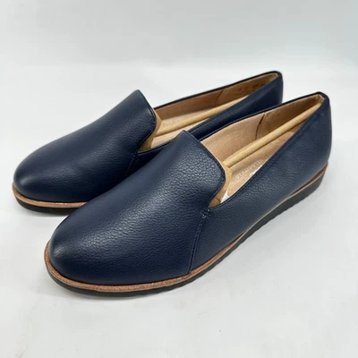 Zapatos Mocasines LifeStride Zendaya Azul Marino Para Mujer Talla 7M Sistema Suave Sin Cordones Foto 1 de 4
