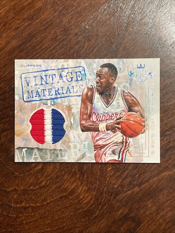 2016-17 Court Kings Platinum Vintage Materials 1/1  DANNY MANNING 3 Color #4 - Image 1 of 4