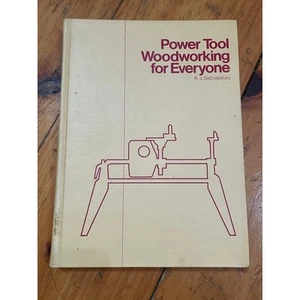 Power Tool Woodworking For Everyone R.J. DeCristoforo - Shopsmith, VTG HC - Foto 1 di 6