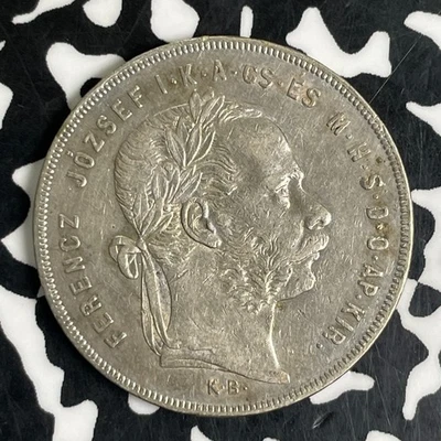 1879 Hungary 1 Forint Lot#C2217 Silver! Nice! - Image 1 of 2