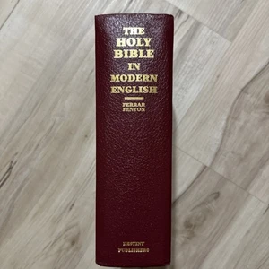 The Holy Bible in Modern English Ferrar Fenton HC Large Type Edition - Picture 1 of 9