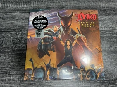 DIO 'Live in Fresno 1983' RECORD STORE DAY 2023 Red LIMITED ED. Vinyl x/8000 RSD - Image 1 of 2